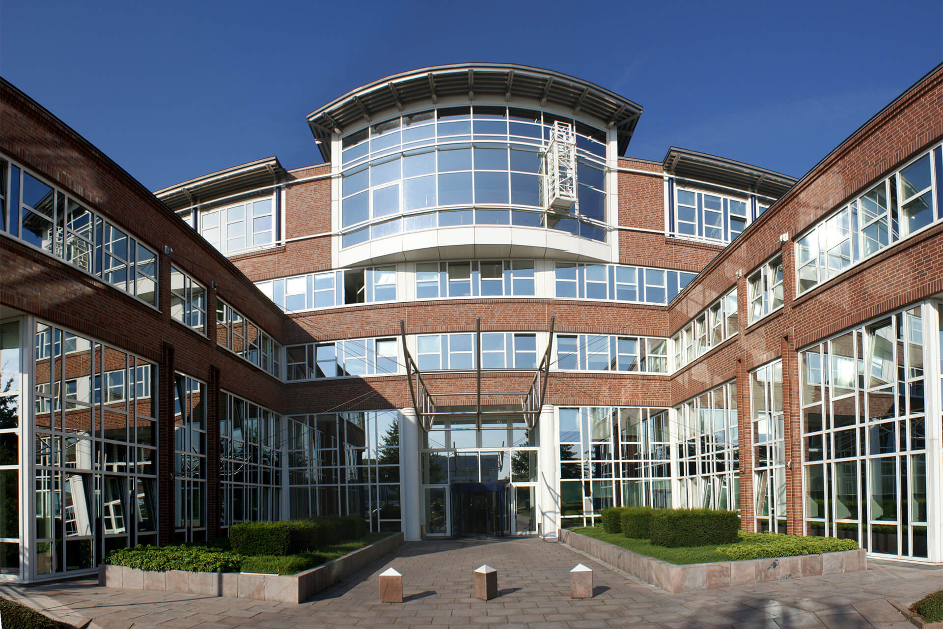 Münster, Neubau der Sparkasse-Informatik, Bürogebäude
